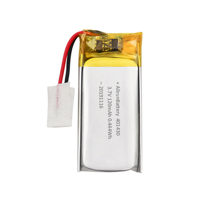 3.7V 120mAh LiPo Pil Şarj Edilebilir Özel Lityum Poli Pil 1C