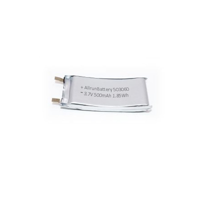 Kararlılık LiPo Pil 3,7 V 500mAh Lityum Polimer Pil 503060