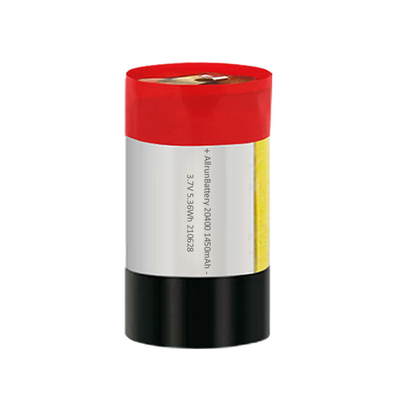 Hafif Silindirik LiPo Pil 1450mAh 3.7 V Li Polimer Pil