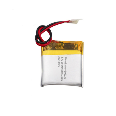 Güçlü 3,7 V 150mAh Şarj Edilebilir Kare LiPo Pil Paketi 502020