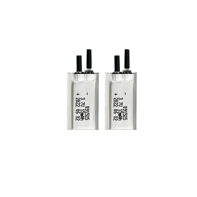 3.7V 15mAh Özel Şarj Edilebilir Ultra İnce LiPo Pil 091525