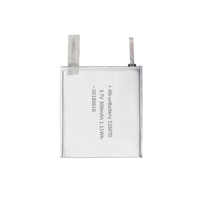 MP5 Oynatıcı için OEM 1C 3.7V 300mAh Ultra İnce Lityum Polimer Pil