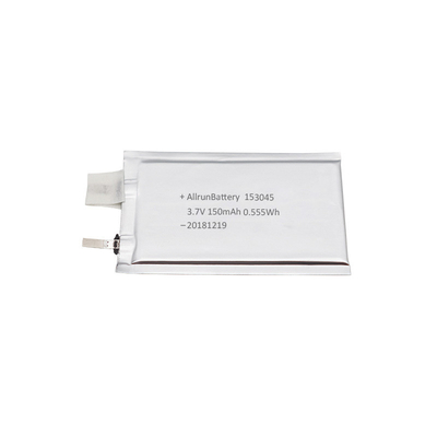 Ultra İnce LiPo Pil 3.7V 150mAh Şarj Edilebilir Lityum Polimer Pil