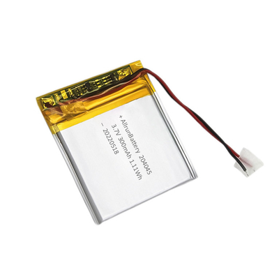 3.7V 300mAh Ultra İnce LiPo Pil Özel Lityum Pil 204050