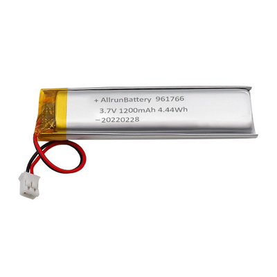 Taşınabilir Tıbbi Cihazlar İçin 3.7V 1200mAh Ultra Dar Özel Li-Polimer Pil Paketleri