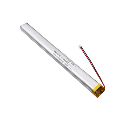 Ses Kayıt Cihazları İçin Güvenli 3.7V 1600mAh Özel LiPo Pil Ultra Dar Li-Polimer Piller