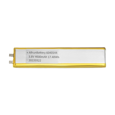 Kararlılık 4600mAh 3.8V Özel LiPo Pil Algılama Aleti İçin Ultra Dar