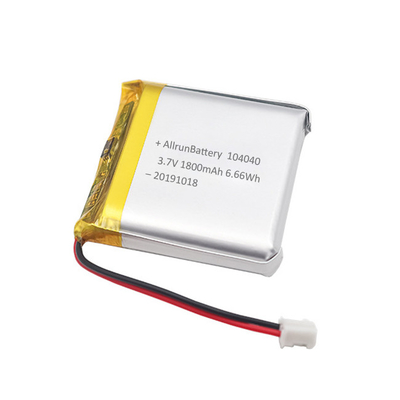 Özel Şarj Edilebilir Tıbbi Lityum Pil LiPo 3.7 V 1800mAh