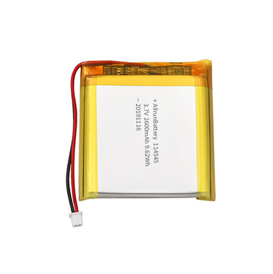 Kozmetik Alet İçin İnce Tıbbi Lityum Pil 3.7V 2600mAh LiPo Pil