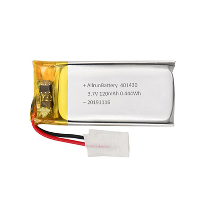 3.7V 120mAh LiPo Pil Şarj Edilebilir Özel Lityum Poli Pil 1C