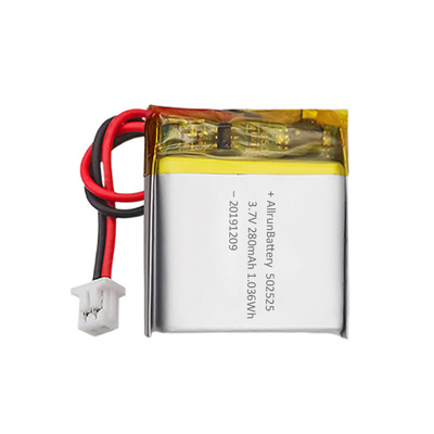 Şarj Edilebilir Özel Tıbbi Lityum Pil 3.7V 280mAh LiPo Pil