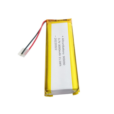 Özel Şarj Edilebilir Lityum Polimer Pil 3,7 V 3000mAh 903090