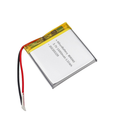 Dikdörtgen Lityum Polimer Pil 1500mAh 3.7 V Poli Lityum Pil