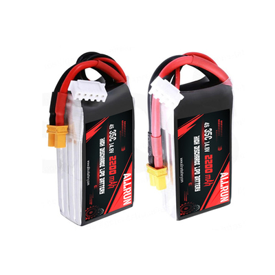 35C 14.8V LiPo Pil Paketi Yüksek C Oranı 4S 2200mAh LiPo Pil