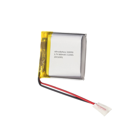 Kare Lityum Polimer Pil Paketi 3.7 V 900mAh Li Po Pil