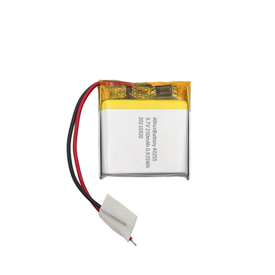 Hafif 3,7 V 250mAh LiPo Pil Kare Lityum İyon Polimer Şarj Edilebilir Pil