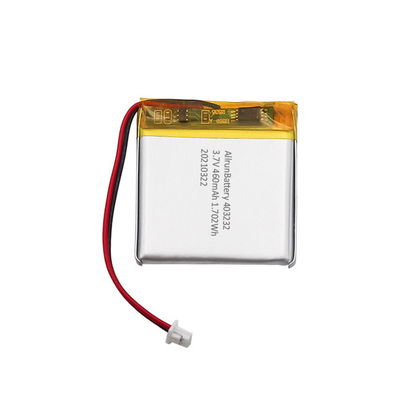 3.7V 460mAh Hafif IoT Pil Paketi Şarj Edilebilir Kare LiPo Pil Paketi