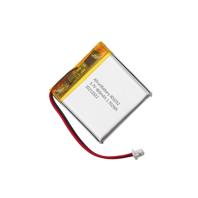 3.7V 460mAh Hafif IoT Pil Paketi Şarj Edilebilir Kare LiPo Pil Paketi
