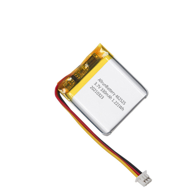Şarj Edilebilir 3.7V 330mAh Kare Şekilli Pil / LiPo Pil Paketi