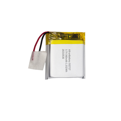 PCM Kare Şekilli Pil Şarj Edilebilir 3,7 V 360mAh LiPo Pil