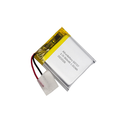 PCM Kare Şekilli Pil Şarj Edilebilir 3,7 V 360mAh LiPo Pil
