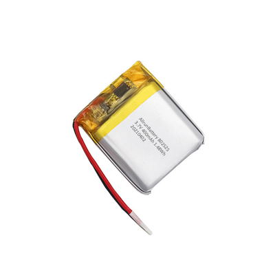 3.7V 400mAh Kare Şarj Edilebilir Li Po Pil Paketi Uzun Ömürlü 802525