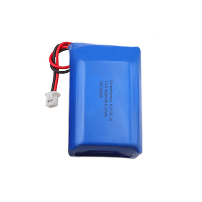 2S1P Lityum Pil Paketi Güçlü 7,4 V 850mAh Lityum Polimer Pil