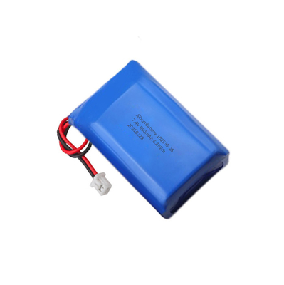2S1P Lityum Pil Paketi Güçlü 7,4 V 850mAh Lityum Polimer Pil