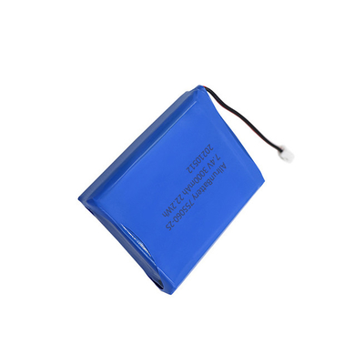 2S1P 7.4V 3000mAh Tıbbi Lityum Pil Paketi Güçlü Şarj Edilebilir