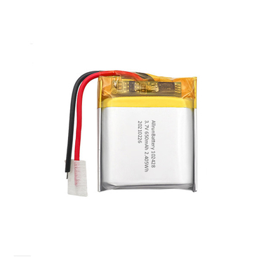 Özel 3,7 V 650mAh LiPo Pil 1C Şarj Edilebilir Lityum Polimer Pil Paketi