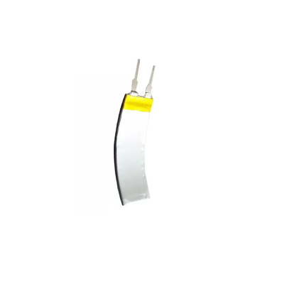 3,7 V 180mAh Giyilebilir Şarj Edilebilir Pil Güçlü Kavisli LiPo Pil