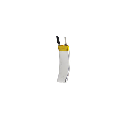 Kavisli Giyilebilir Şarj Edilebilir Pil 3.7 V 80mAh LiPo Pil