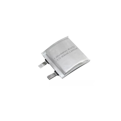 Kan Basıncı Cihazları için Özel Şekil LiPo Pil 450mah 3.7 V Şarj Edilebilir Lityum Polimer Pil