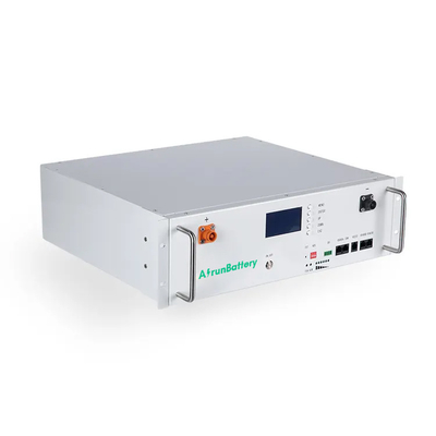 20KW 48V 51.2V Enerji Depolama Pil Paketi İstiflenebilir Sunucu Rafı LiFePO4 Pil